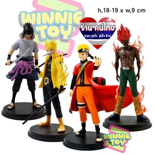 ฟิกเกอร์ โมเดล นารูโตะ 6 แบบ มีฐาน winnietoys