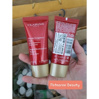 ครีมบำรุงกลางคืน ป้ายไทย Clarins คาแรงส์สีแดง 30ml