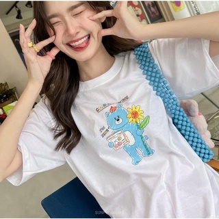 SUNFW - 🏡 เสื้อยืดOVERSIZE🌷พร้อมส่ง🌷มีให้เลือกหลากหลายลาย