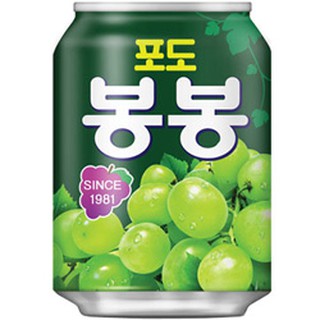 น้ำองุ่น โพโดบงบง 포도봉봉 Grape BongBong 238 ML.