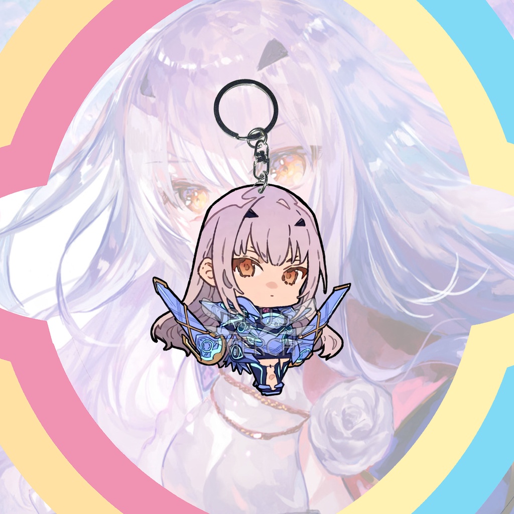 GANTUNGAN Fate Grand Order พวงกุญแจ - Fairy Knight - พวงกุญแจ - ของที่ระลึก - อะนิเมะ - พวงกุญแจ - พ