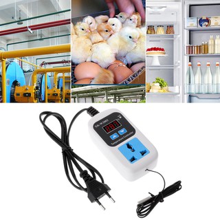 เทอร์โมดิจิตอล - 50~110 c สวิทช์ควบคุมอุณหภูมิ ac 110-220 v พร้อมเซนเซอร์