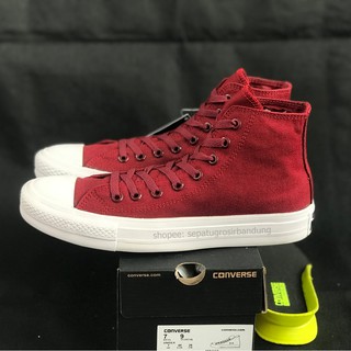 Converse CHUCK TAYLOR ALL STAR HIGH MAROON LUNARLON