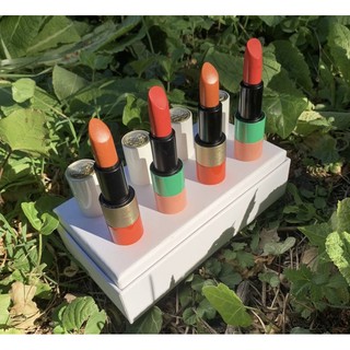 ลิปสติก  แอร์เมส นำเข้าฝรั่งเศส BNIB LE Hermes Poppy Lip Shine Lipstick Free Shipping