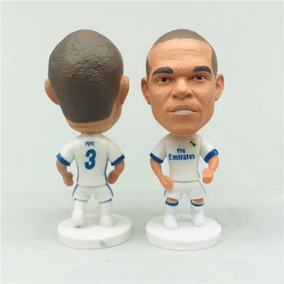 ตุ๊กตาฟุตบอล Real Madrid Player 3 Pepe Lima Ferreira 2017 Season