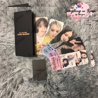 พร้อมส่ง❗️การ์ดครบ Rare item *SET💯Blackpink The Show Online Concert Ticket MD Card