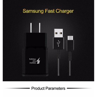 Samsung Fast Charger Type C USB DATA (Black)#