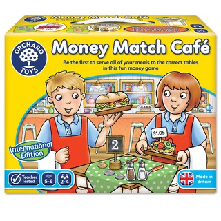 ORCHARD TOYS, Money Match Café บอร์ดเกมส์เด็ก สำหรับครอบครัว สอนการนับเงิน ลิขสิทธิ์แท้ นำเข้าจากอังกฤษ ของเล่น 5-8 ปี