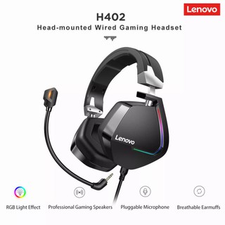 💥💥พร้อมส่ง💥💥 HEADSET (7.1) LENOVO H402 Black 🚩🚩รับประกันศูนย์ 1 ปี 🚩🚩