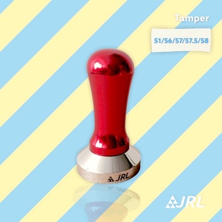 JRL Tamper ที่กดกาแฟ เลือกขนาด 51-58.5 mm (สีแดง)