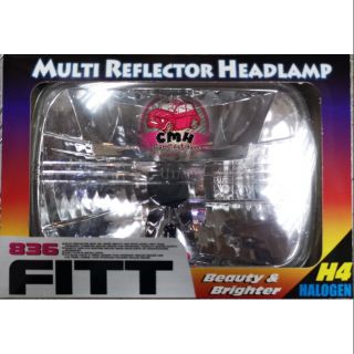 ไฟหน้าเพชร พร้อมไฟหรี่ ยี่ห้อ FITT รุ่น.836 1 ดวง สำหรับ นิสสัน อีซูซุ มาสด้า มิตซูบิชิ โตโยต้า