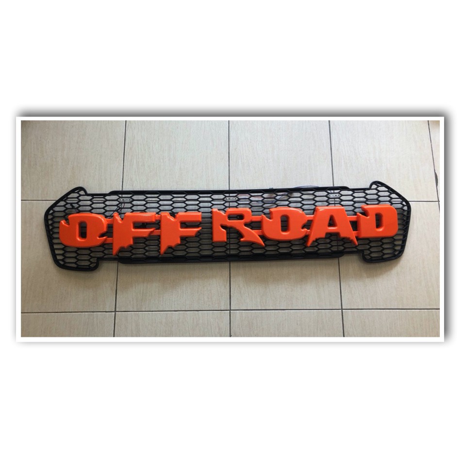 กระจังหน้า Logo OFF ROAD LED Ford Ranger 2015