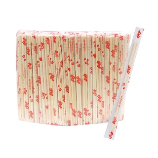 ตะเกียบไม้ไผ่ ขนาด 20 ซม. แพ็ค 300 คู่101220Bamboo Chopsticks 20 cm, Pack 300 pairs