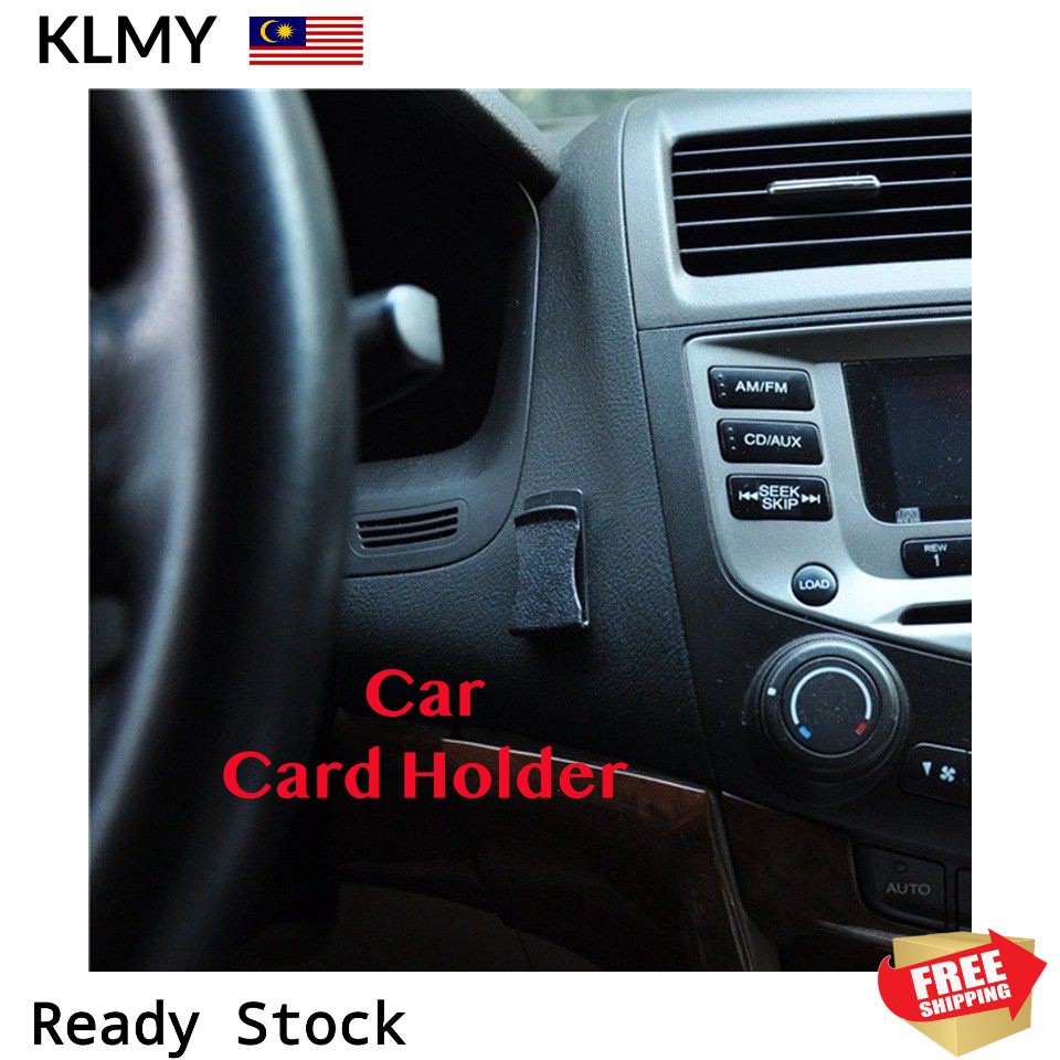 Car Auto Card Holder Card 3m กาว Multi-function Storage Hook