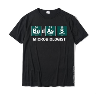 เสื้อยืดครอปเสื้อยืด ผ้าฝ้าย พิมพ์ลาย Bad Microbiologist แฟชั่นยอดนิยม สําหรับผู้ชายS-5XL