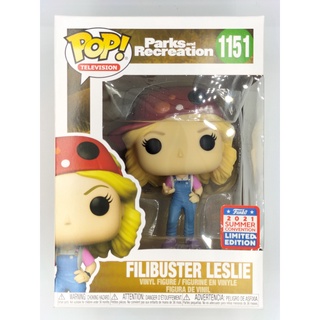 SDCC 2021 Funko Pop Parks and Recreation - Filibuster Leslie #1151