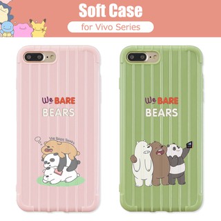 Bear TPU Phone Case Vivo Y11 2019 U20 U3X Y93 U3 V17 NEO Y5S Y70 Y15 Y91 V17 Pro Y95 Y91C Y90 V11i S1 Pro Z1X V9 Z5 Y12 Y17 Y19 U10 Y91i Y85 Y7S V15