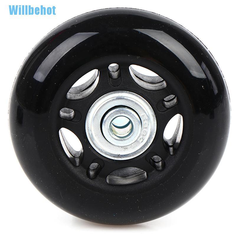 (Willbehot) อะไหล่ซ่อมแซมล้อกระเป๋าเดินทาง 68 มม. 2 ชุด