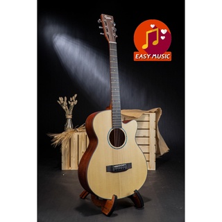 กีตาร์โปร่ง Gusta SGA-SP Acoustic Guitar