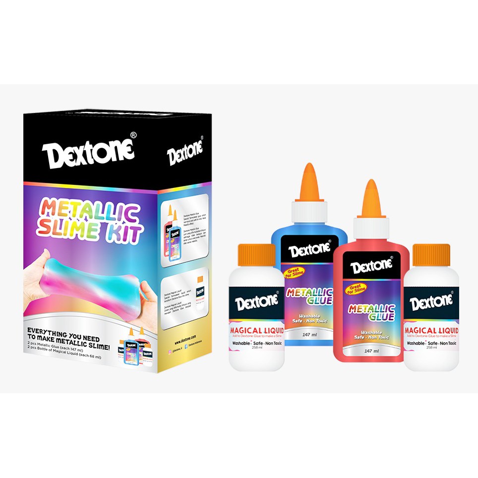 Dextone Slime Kit Metallic / Dextone Slime Kit Metallic / Dextone Metallic Slime Kit เทียบเท่ากับ El