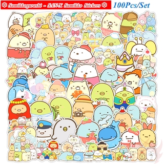 100Pcs/Set ❉ Sumikkogurashi Series A - SAN-X Sumikko สติ๊กเกอร์ ❉ Waterproof DIY Fashion Decals Doodle สติ๊กเกอร์