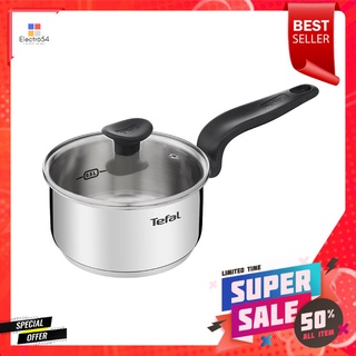 หม้อด้ามพร้อมฝาแก้ว 16 ซม. TEFAL PRIMARY IHSAUCEPAN WITH GLASS LID TEFAL PRIMARY IH 16CM