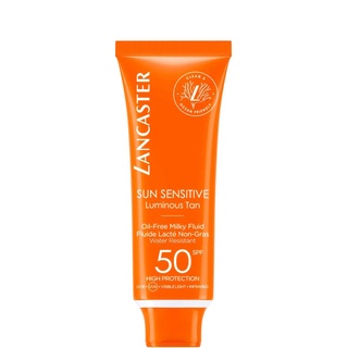 พร้อมส่ง ของแท้ Lancaster Sun Sensitive Oil-Free Face Sun Protection Cream SPF50 50ml