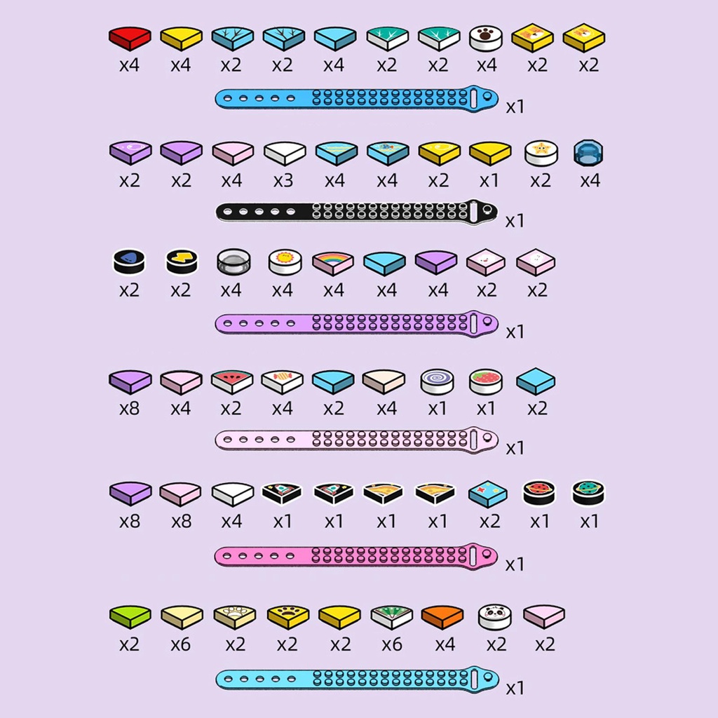 ใหม่ ทีม DOTS Go Diy 2022บล็อคตัวต่อ ลายการ์ตูน 41900 41901 U0L4 ของ ...