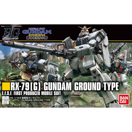 HGUC 210 Gundam Ground Type