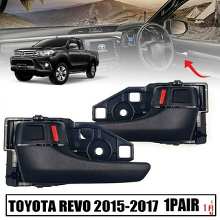 มือเปิดในประตู มือดึงประตู รุ่น โตโยต้า ไฮลักซ์ รีโว่ TOYOTA HILUX REVO ปี 2015 - 2017 สีดำด้าน