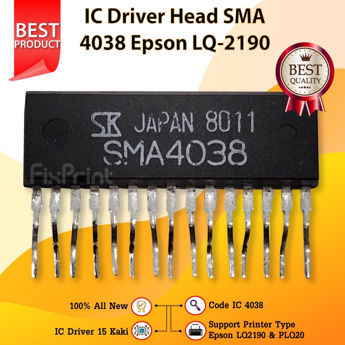 หัวไดร์เวอร์ IC SMA 4038 iC SLA 4038 เมนบอร์ด Epson LQ2190 PLQ20 LQ-2190 PLQ-20 LQ 2190 PLQ 20