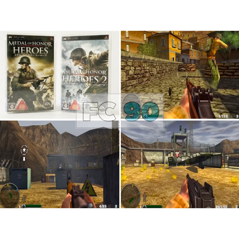 แผ่นเกม Medal of Honor : Heroes [PSP] แผ่นแท้ ญี่ปุ่น มือสอง สภาพดี มีกล่องและคู่มือ สำหรับเพลย์สเตชั่นพกพา
