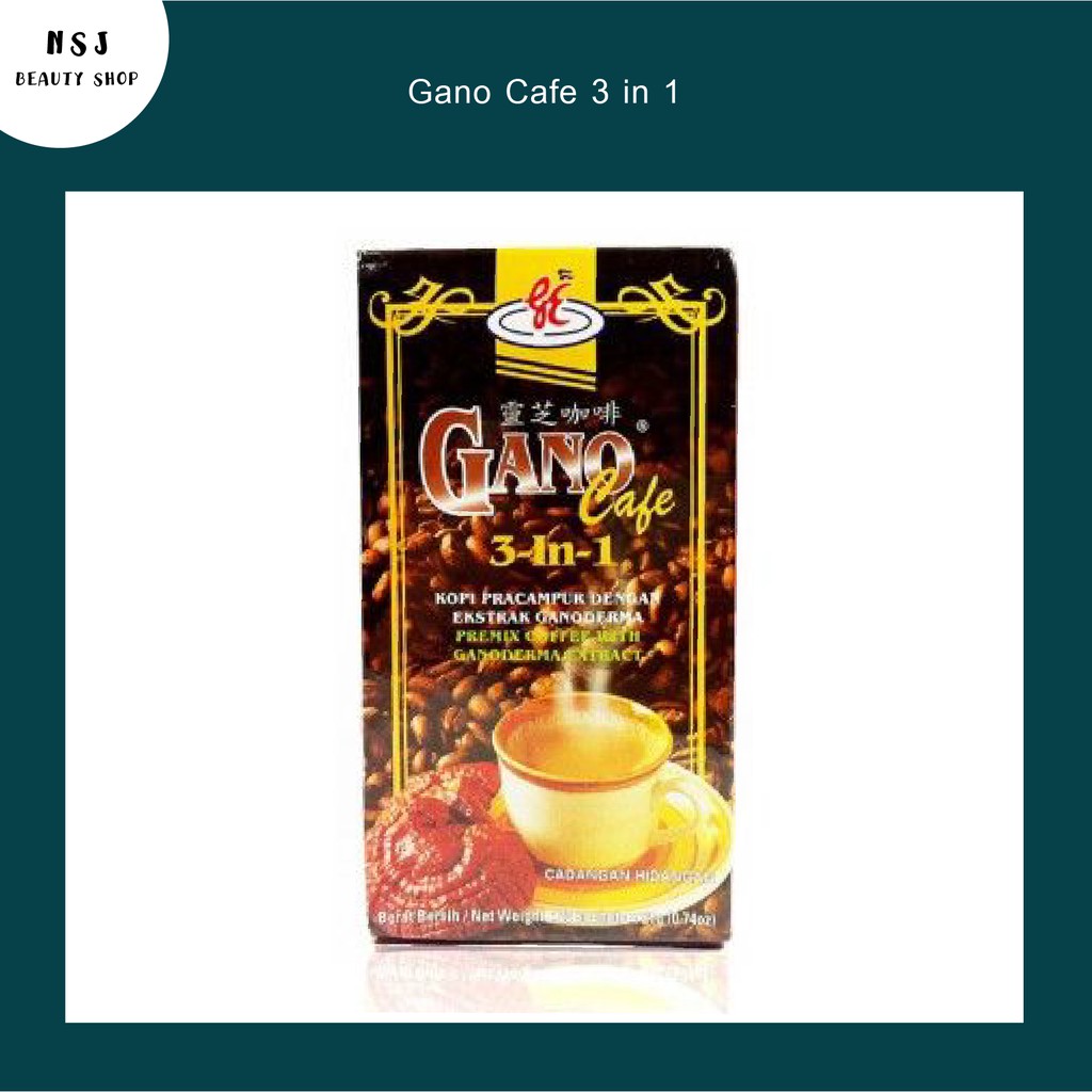 กาแฟ Gano 3 in 1 Coffee กาโน 3 in 1 คอฟฟี่