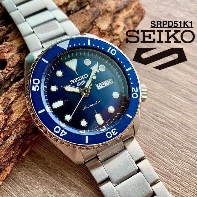 Seiko 5 Sports SRPD51K1 BLUE