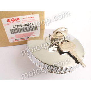 【 แท้ ญี่ปุ่น 】ฝาถังน้ำมัน K125 M2 SUZUKI T500 T250 GT125 GT185 B120 ฝาถัง FUEL TANK CAP GENUINE JAPAN