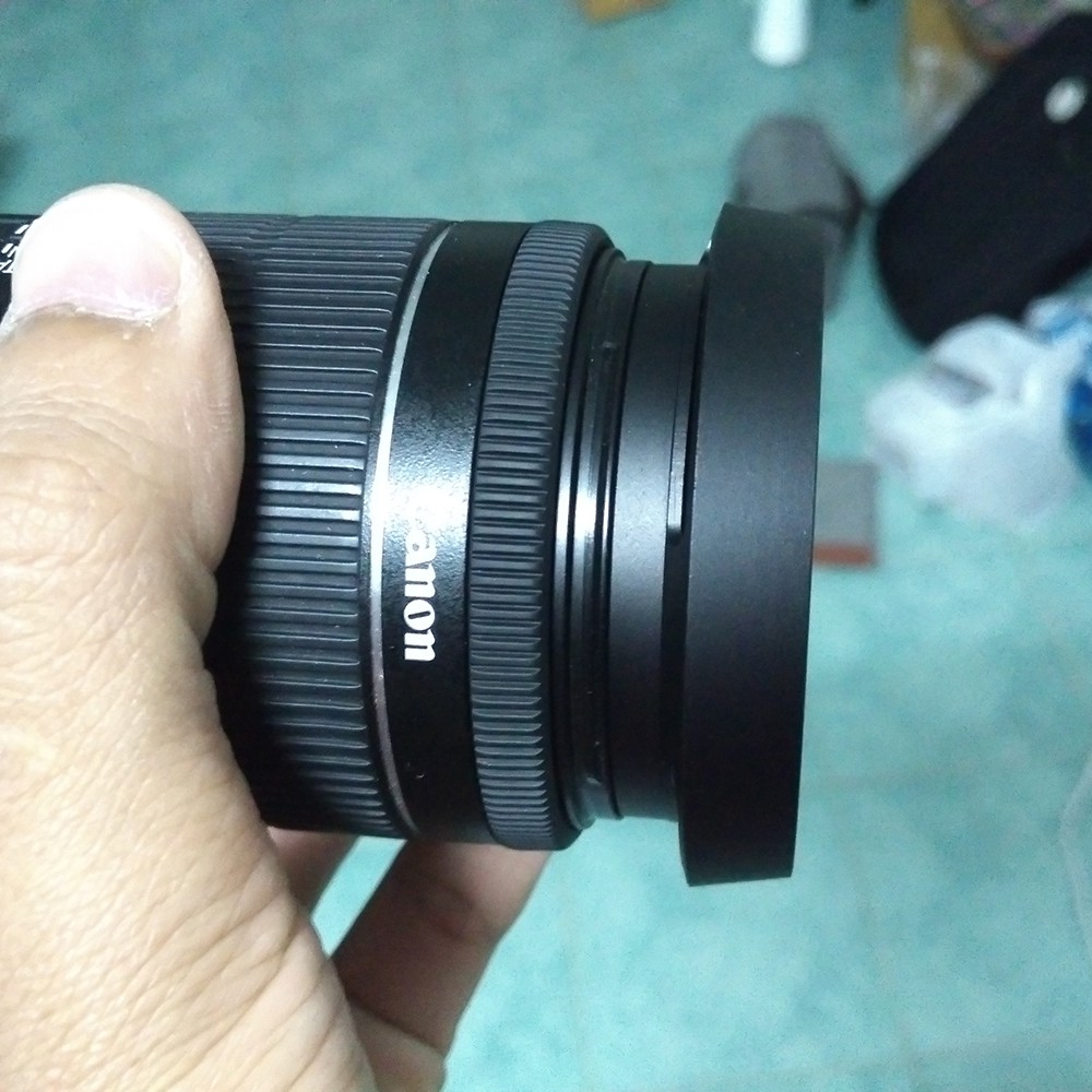 ฮู้ดเลนส์ โลหะ ทรงไลก้า สีดำ Hood Lens Canon Nikon Fuji Sony Olympus Panasonic ราคา ถูกที่สุด ดีลบีเคเค แกลเลอรีภาพที่ 9