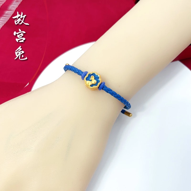 จี้ลูกปัด รูปกักจั่น นําโชค สีทอง สําหรับทําสร้อยข้อมือ diy thumbnail 5