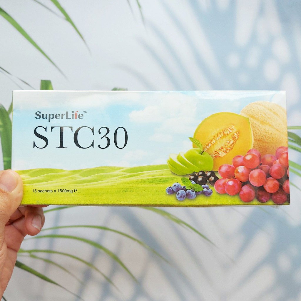 30% OFF ราคา Sale!! โปรดอ่าน EXP: 04/24 ซุปเปอร์ไลฟ์ ผลิตภัณฑ์เสริมอาหาร เอสทีซี30 สเต็มเซลล์ SuperLife™ STC30 15 sachet