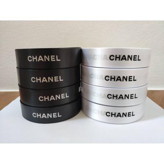 พร้อมส่ง โบว์chanel 1ม้วน 100หลา ริ้บบิ้นแม่ชม