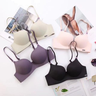 บราไร้ขอบ ไร้โครง กระชับ ใส่สบาย สีสวย women bra