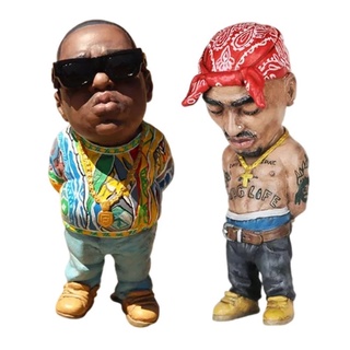 ฟิกเกอร์ Shakur B.I.G. Notorious Biggie ของเล่นสําหรับเด็ก 2 ชิ้น