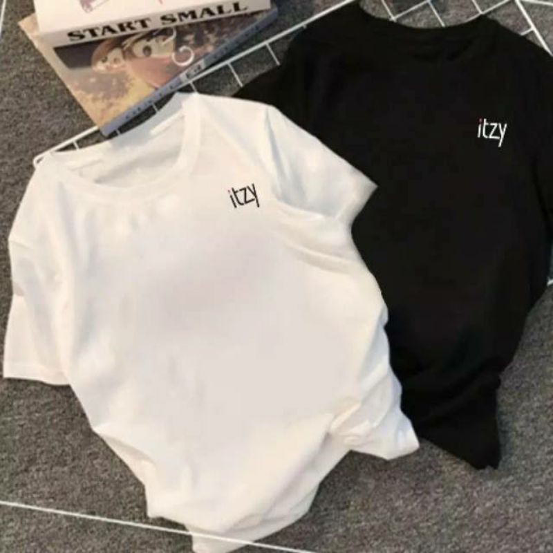 เสื้อยืดโลโก้เล็ก Kpop itzy