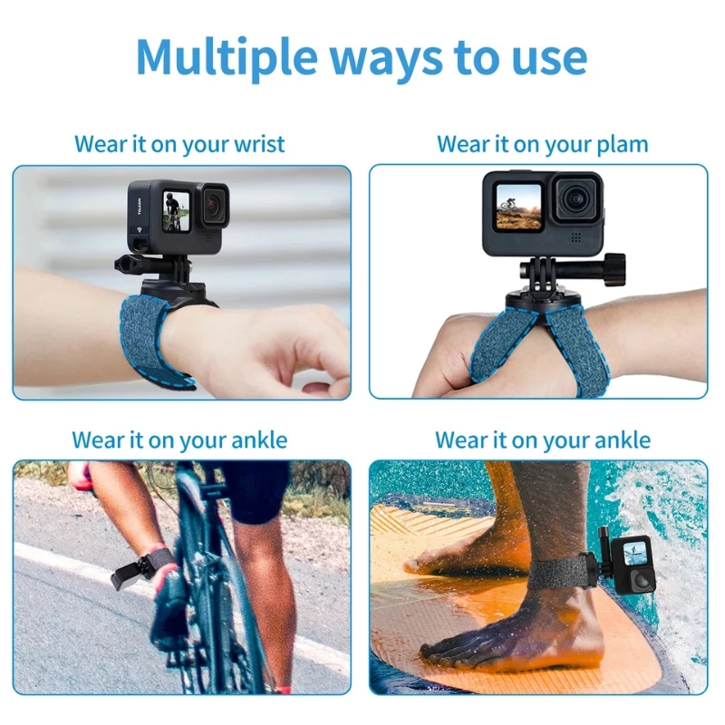 Telesin GoPro / DJI / Insta360 Wrist Strap 360 Degree Rotary (GP-WFS-221) thumbnail 6