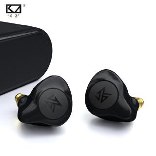 หูฟังไร้สาย บลูทูธ 5.0 KZ S2 1BA 1DD TWS Earphones Hybrid Earbud Headset Noise Sport for KZ S1 Z1 Z3 E10