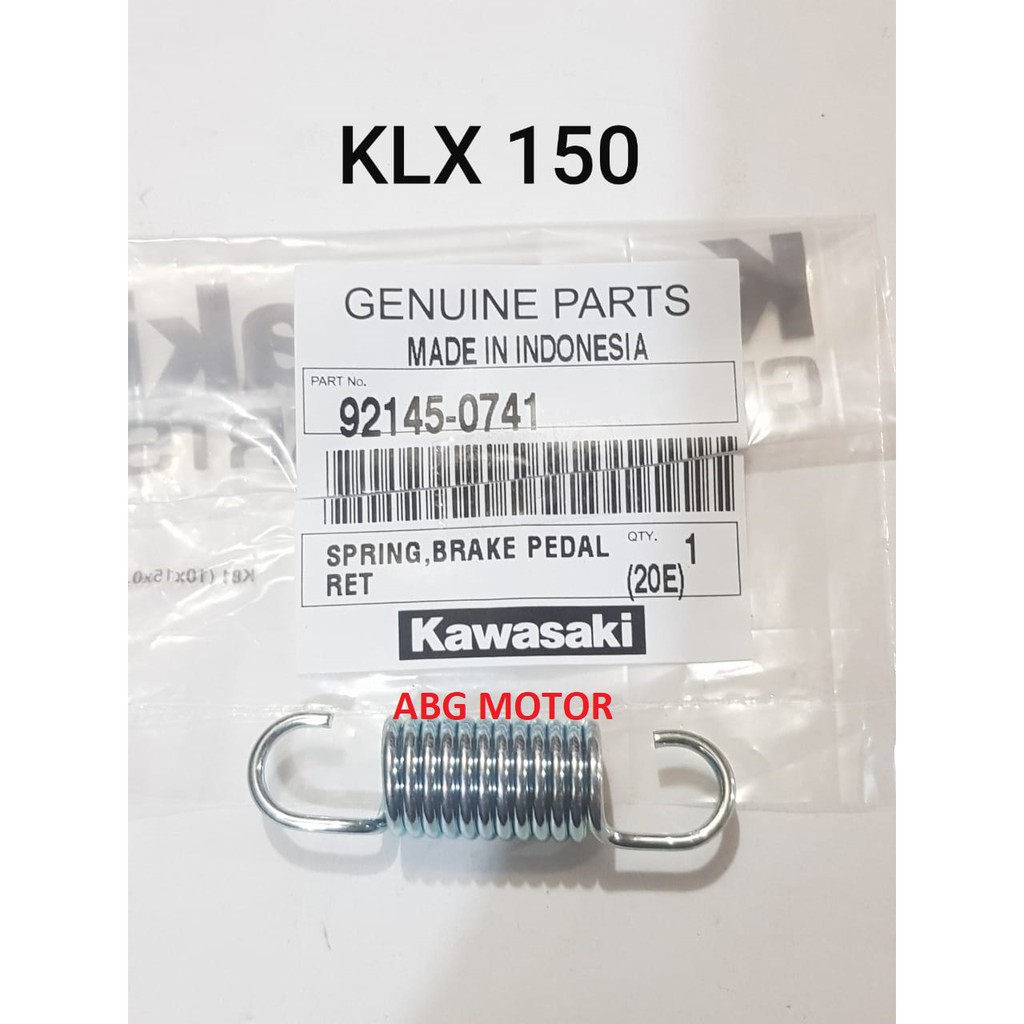 ต้นฉบับ KAWASAKI KLX 150 ด้านหลังเบรค SPRING 92145-0741