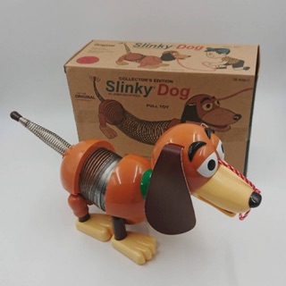 Toy story ของแท้ 💯% Slinky dog หมาสปริง ทอยส์สเตอรี่ (ไม่มีกล่อง)