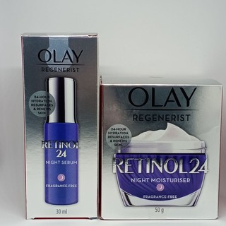 Olay Regenerist Retinol24 Night Serum/Cream/Eye cream โอเลย์ รีเจนเนอรีส เรตินอล24 ไนท์ ครีม อารยธรรม เซรั่ม