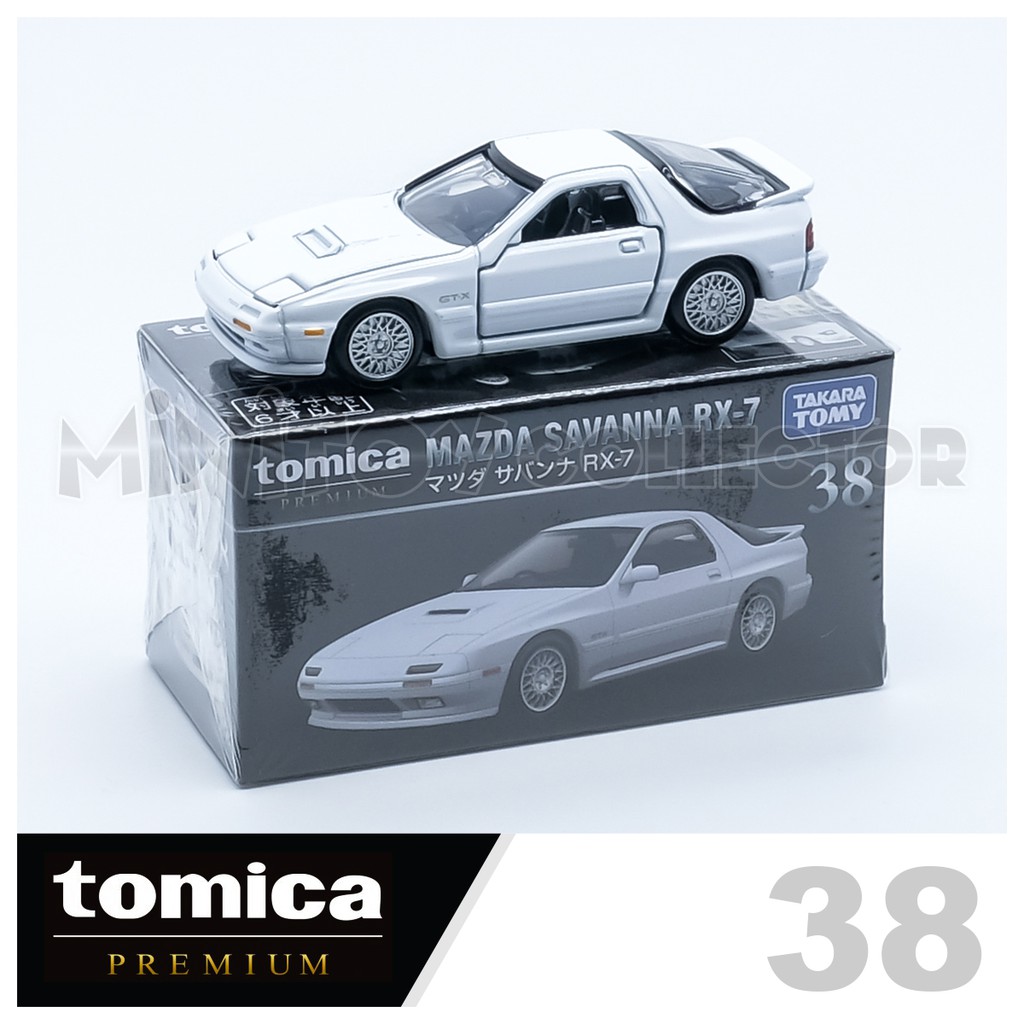 รถเหล็กTomica ของแท้ Tomica Premium No.38 Mazda Savanna RX-7
