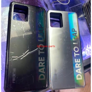 เคส Epcph- Realme8 สําหรับ Oppo Realme 8 4G 6.4&amp;quot; ฝาครอบแบตเตอรี่ด้านหลัง แบบเปลี่ยน พร้อมสติกเกอร์โลโก้ สําหรับซ่อมแซมโทรศัพท์