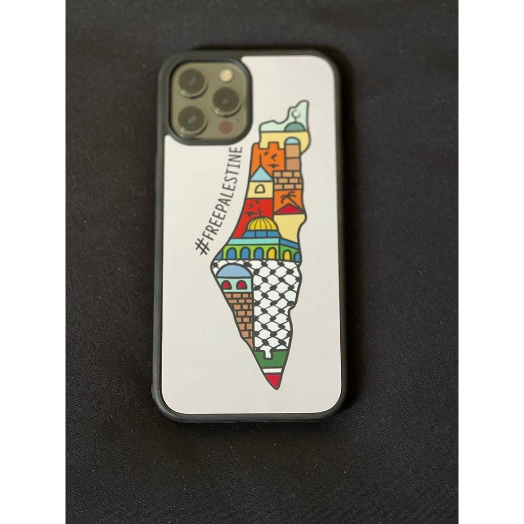 ฟรีเคส iPhone 12 ของ Palestine Sublimated, เคส iPhone ของ Palestine forever Free Sublimated, เคส iPh